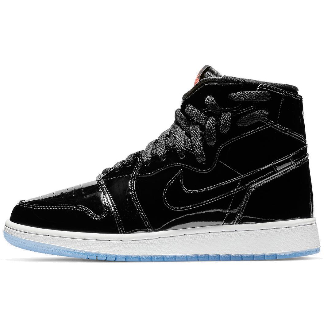 

новые женские JORDAN 1 Rebel Xx лакированные черные 36.5