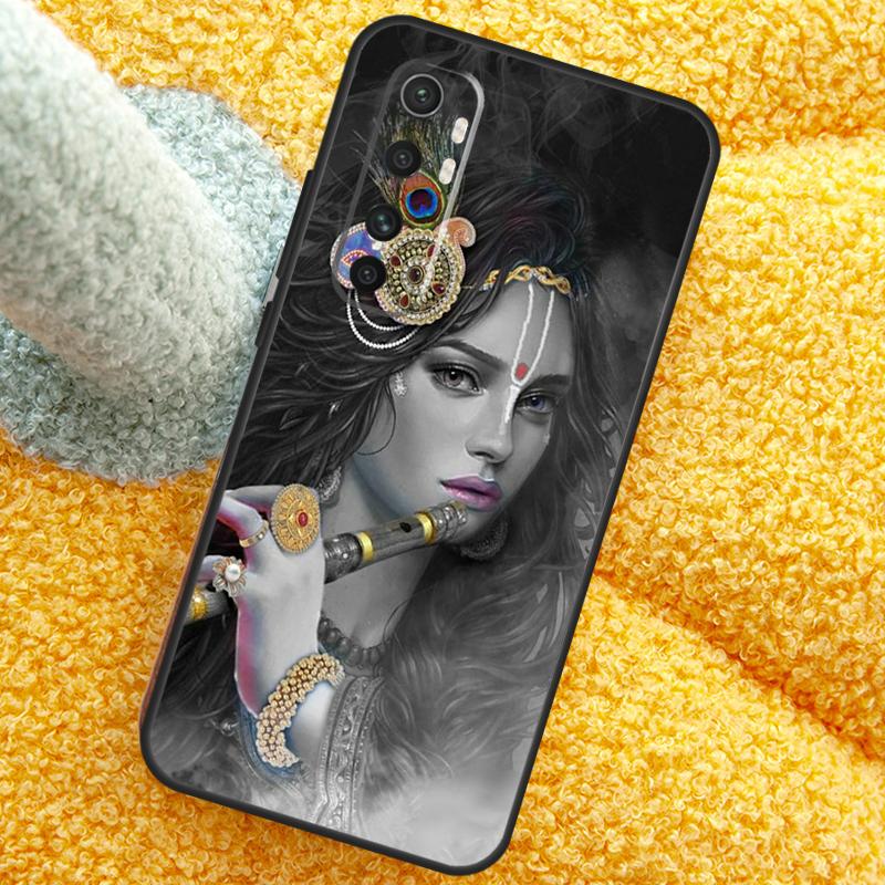 Indian God Lord Krishna Case For Xiaomi 15T 14T 13T 14 15 Ultra 17 Pro Max Cover For POCO F8 F7 F5 F6 X5 X6 X7 Pro