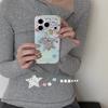 Simple Smudge Silver Diamond Star Ins15 Suitable for 17pro Apple 17ProMax Mobile Phone Case iPhone16Pro