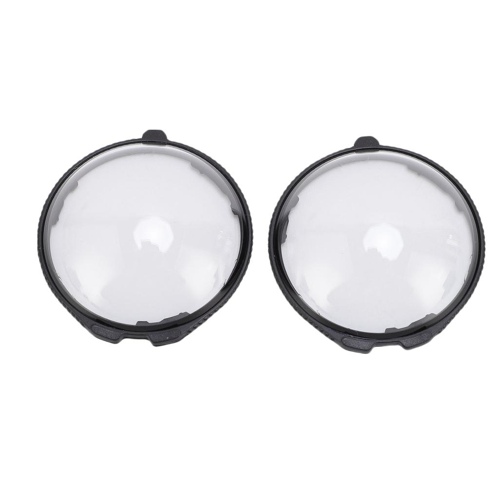 2 Pcs Lens Guard Suitable for Insta360 X5 Action Camera 9H Hardness High Transparency Panoramic Lens Protector