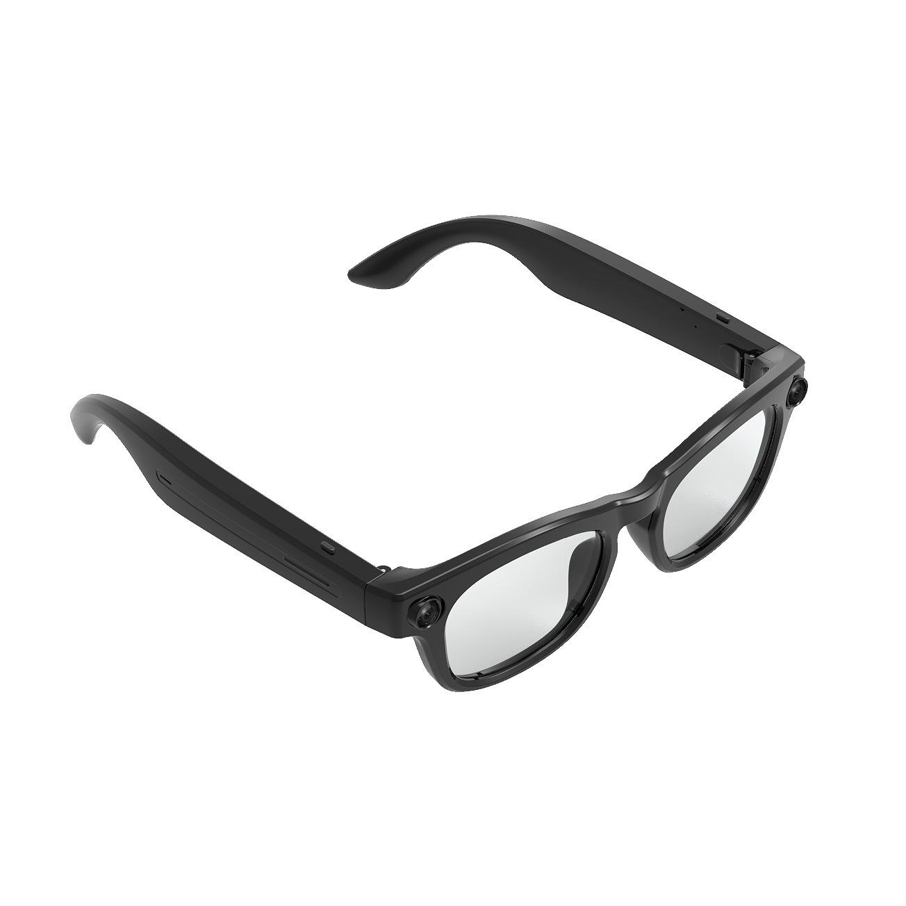 

Smart AI Glasses: 800W HD Camera, Bluetooth, Navigation, Video Recording, Translation, and Recognition Features чорний