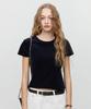 Deonseuteu Velour T-Shirt_Udts5A203_Navy