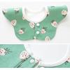Toddler 360 Degree Rotation Drool Bibs Scarf Baby Infants Feeding Bib Soft Pure Cotton Bandana Waterproof Saliva Towel