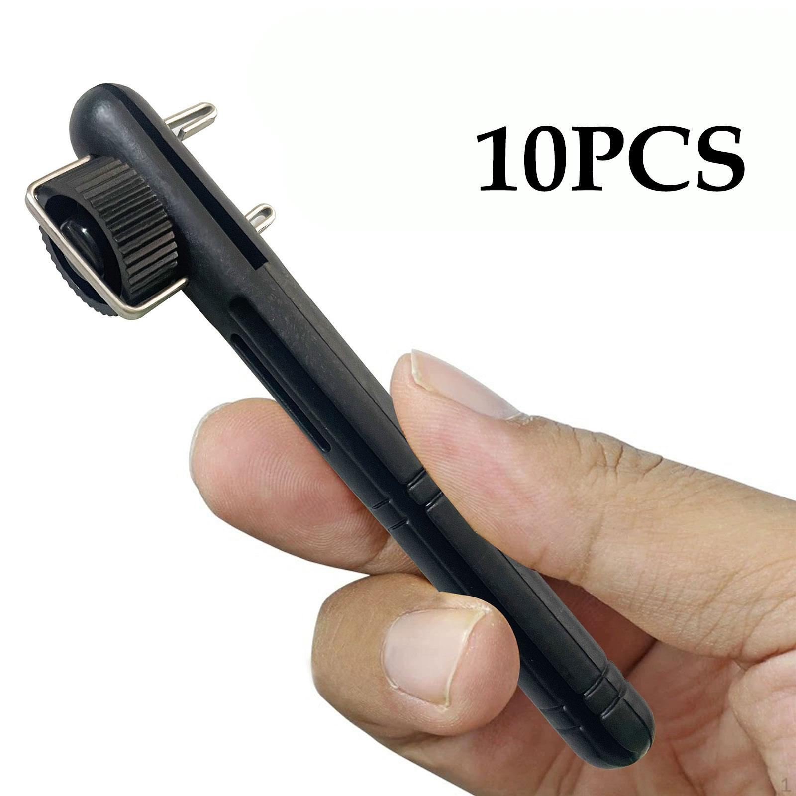 

10 шт. Устройство для вязания рыболовных крючков, Узловяз для лески, Легкий, простой и защита