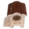 Hamster Hideout House Cute Warm Large Space Rodent Sleeping House for Guinea Pigs Gerbils Rats Small Animals