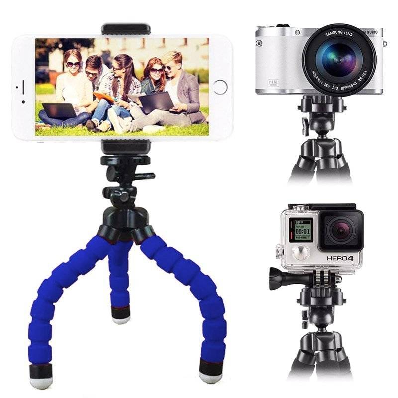 WW28 FLEXIBLE TRIPOD PHONE HOLDER