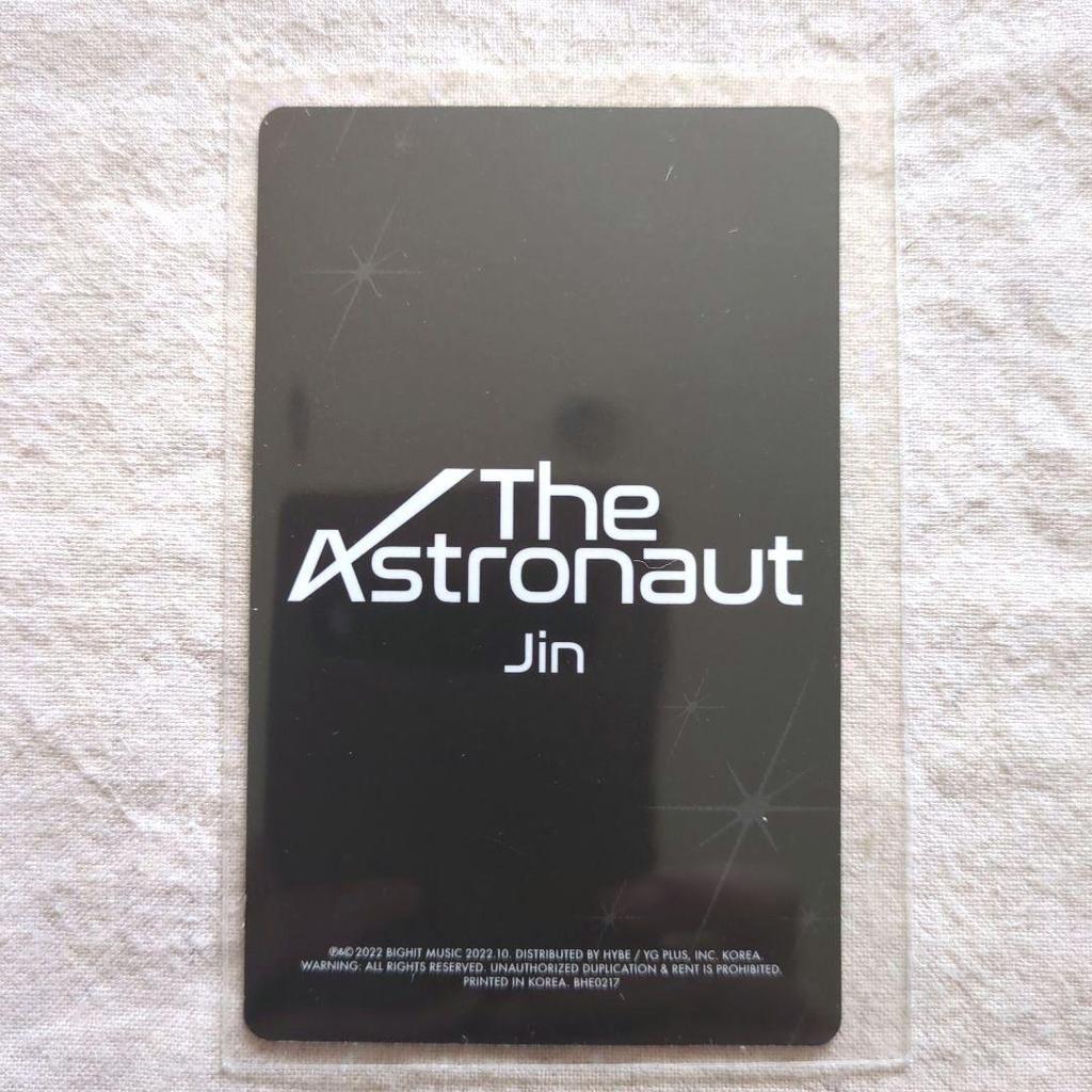 [USED] BTS JIN the Astronaut US Limited Edition Trading Card