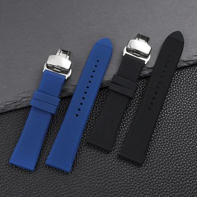 20mm 22mm Quick Release Silicone Watch Bands For Samsung Active 43mm 47mm for Fossil Watch Strap 18mm 24mm Rubber Sport Bands
