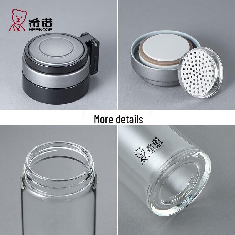 Xinuo Single-Layer Glass Water Bottle