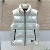 Womens Down Vest Short Puffer Sleeveless Jacket 90% White Duck Thick Winter Outerwear Black Green