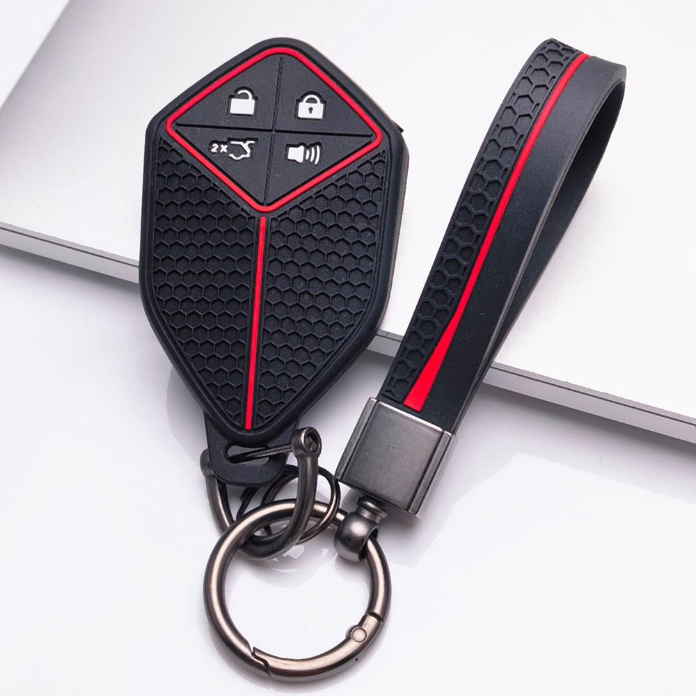 Key Case Cover for Haval H6 All with Keychain Protective Accessory Key Fob Protection Replacement Daily Use Car Remote Cover Key Shell Accessory