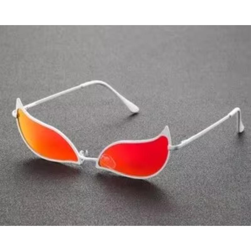 

1 шт. Очки с оправой в форме пламени, модный тренд, реквизит для украшения вечеринок и фото