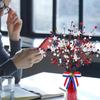 Premium Plastic Artificial Berries On Stems Multifunctional Seasonal Display Item Celebratory Table Centerpieces