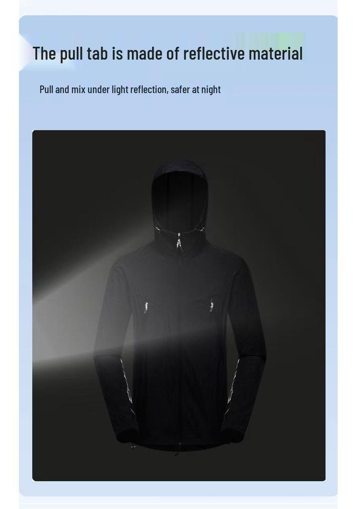 Summer Ultra-Thin UV Protection Windbreaker for Men & Women - Breathable Outdoor Sports & Fishing Wear