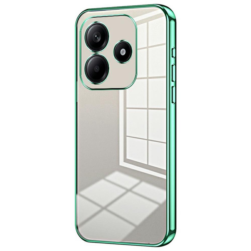 For Xiaomi Redmi Note 14 5G Case Electroplating Frame Soft TPU Phone Cover