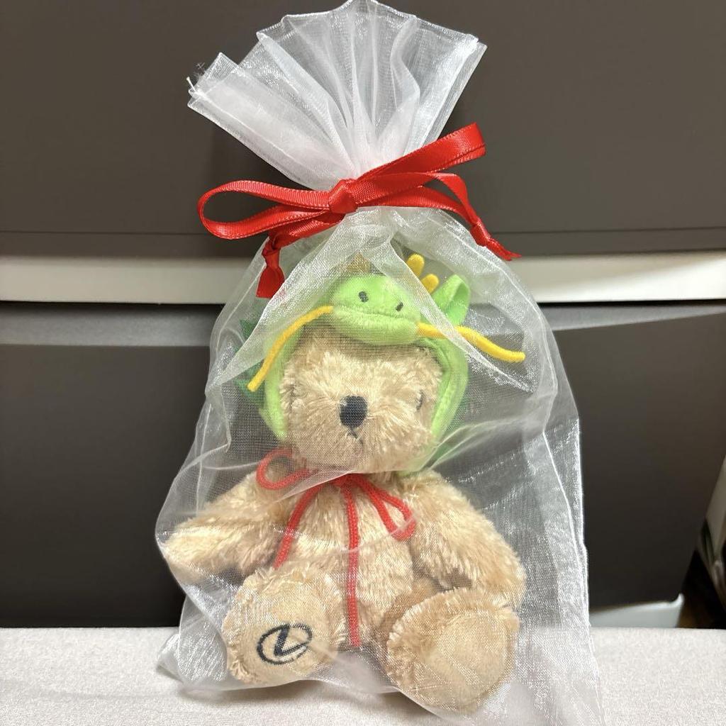 [USED] Lexus Original Teddy Bear Charm (Zodiac: Dragon)