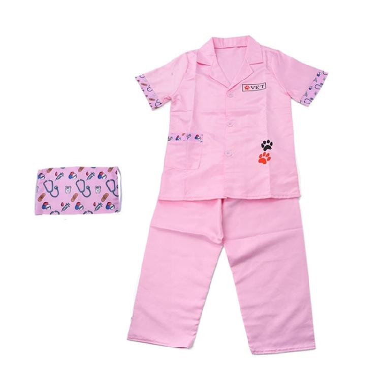 Kids Veterinarian Costume,Veterinarian Pretend Play Dressing Up Set Kids Animal Doctor Role Play Costume for Boys Girls