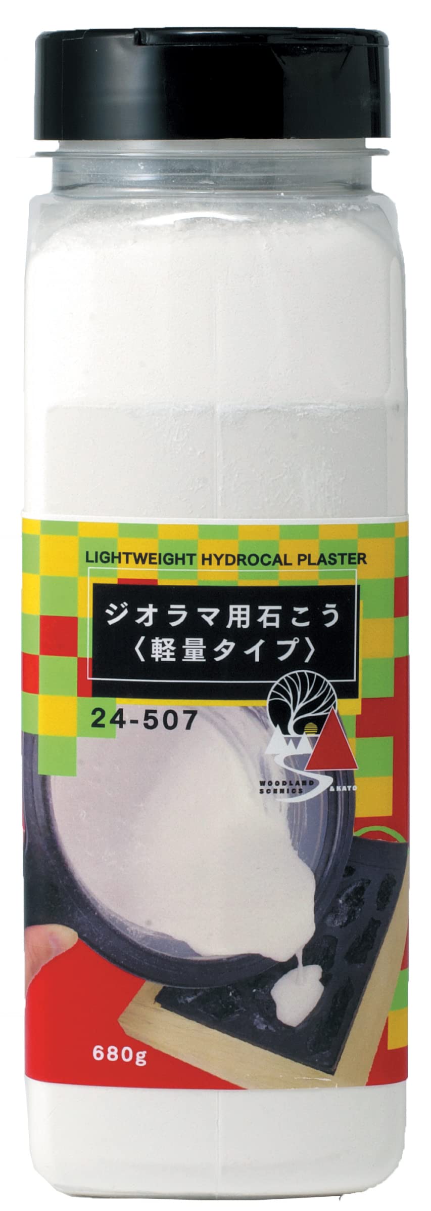 

KATO Diorama Plaster Lightweight Type 680g Diorama Supplies 24-507