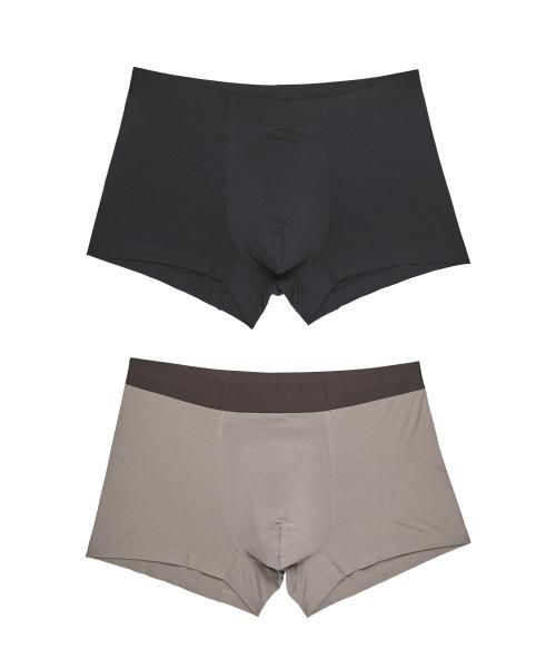 

[Gamtan] Modal Skin Men s Trunks 2-Pack [Shipped from Korea] 100% Authentic Black Blue 110