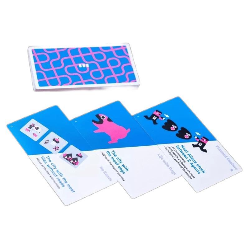 NEGEN TEGELS PANIEK Familiefeest Grappig Tafelspel Vrienden Entertainment