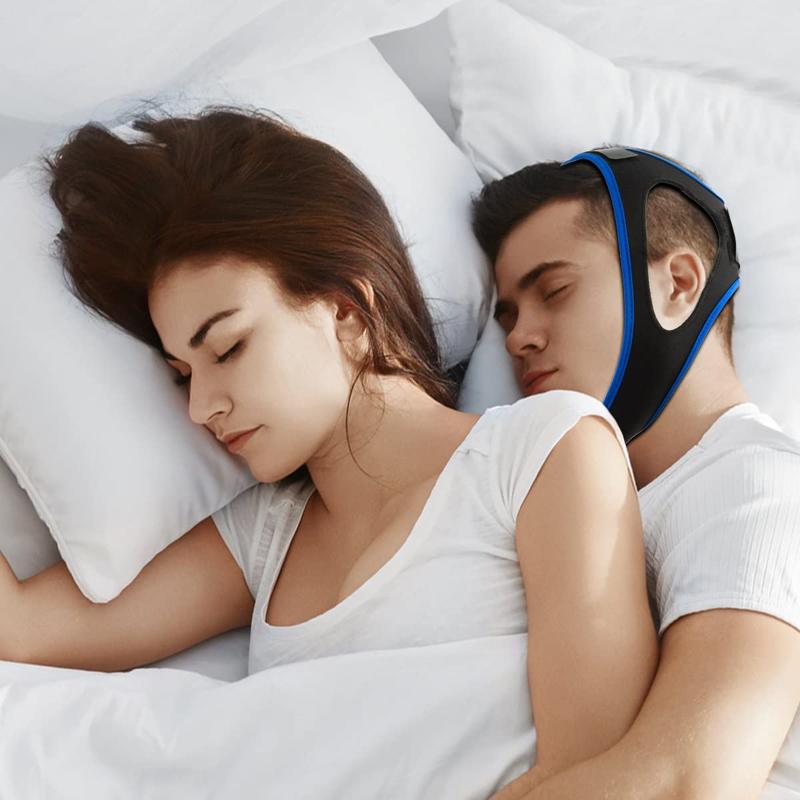 1pc Anti-snoring Chin Strap Effective Chin Strap Users Adjustable Chin Strap Suitable For Snoring Anti-snoring Device