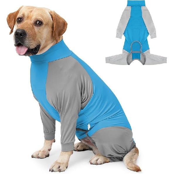 Recovery Suit for Dogs After Sugery, Dog Surgery Recovery Suit for Female Spay Neuter Dogs, Breathable Dog Onesie Spay Body Suit for Abdominal Wounds