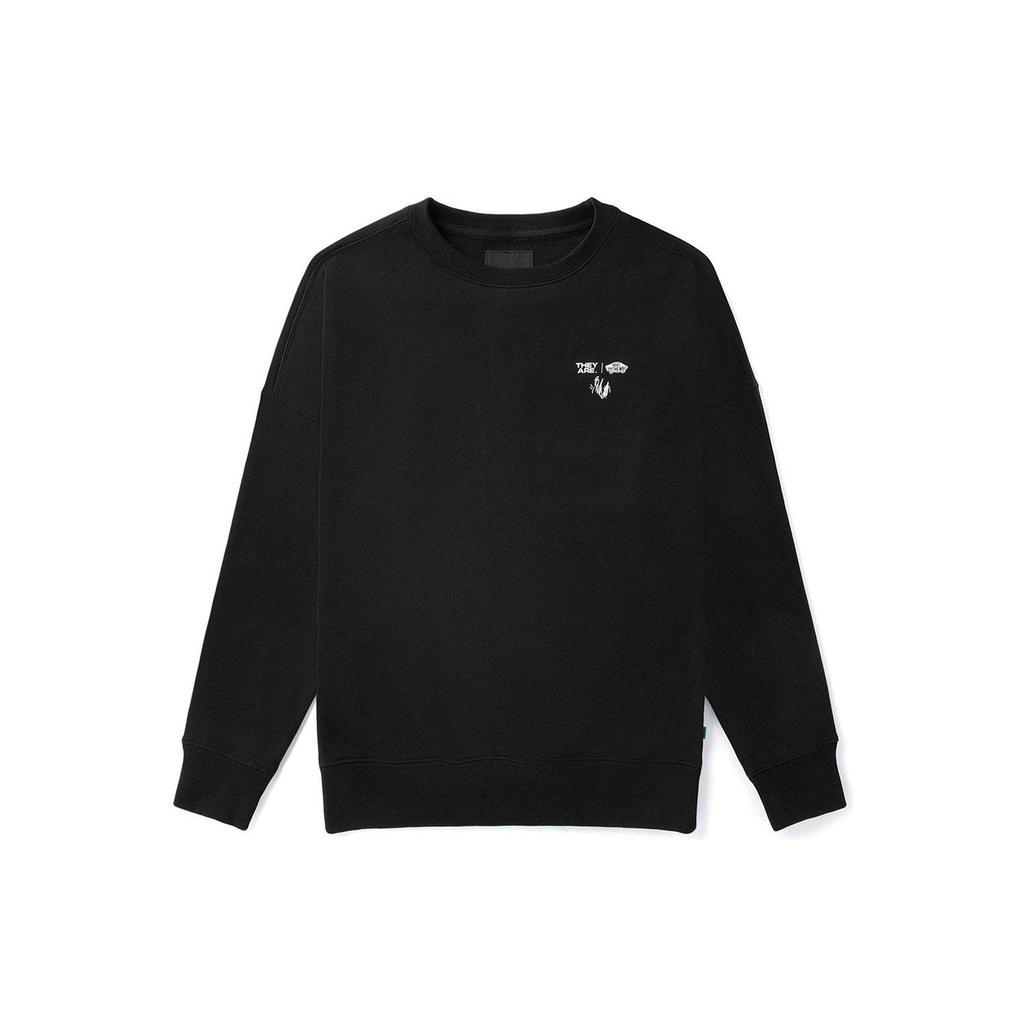 Vans Sweatshirts Unisex Black Crew Neck Moderate Regular VN0A5F5QBLK