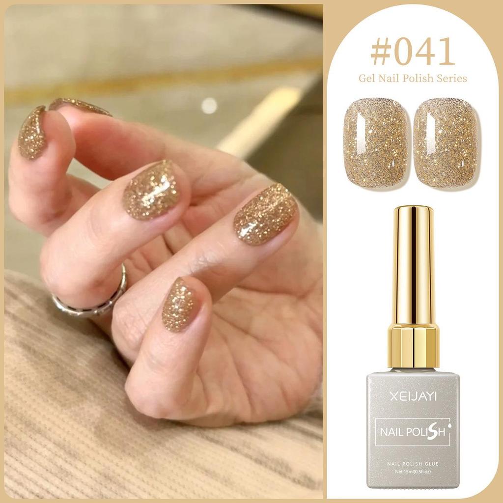 XEIJAYI 15ml Solid Color Nail Gel - 72 Color Options for Nail Art Salons