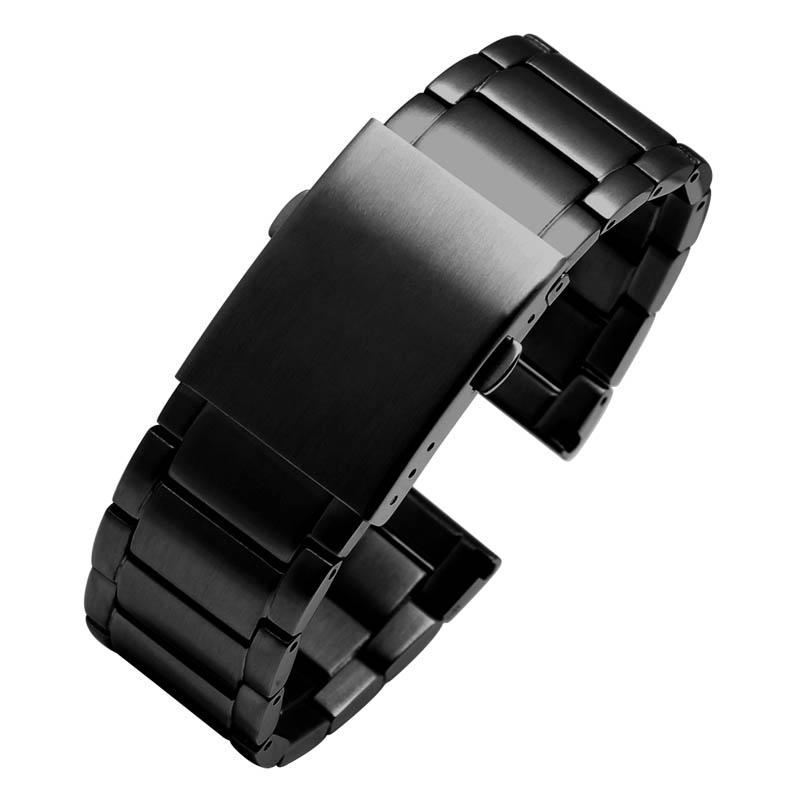Classic Stainless Steel Watch Strap for Diesel DZ4316/7395/7305/7401 Metal Solid Wrist Watchband Men Bracelet 24mm 26mm 28mm 30mm