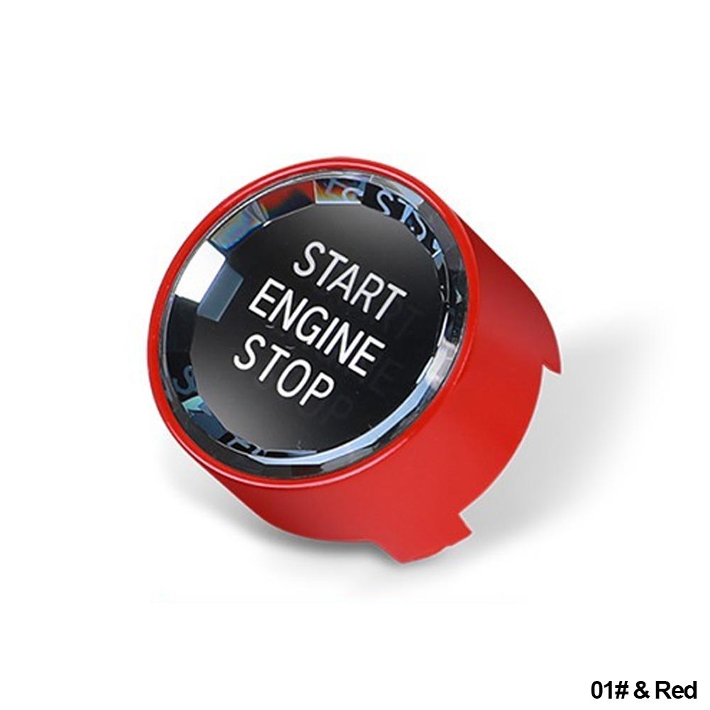 

Car Styling ENGINE START STOP Switch Button Sticker For BMW 1 2 3 4 5 6 7 Series F20 F21 F22 F23 F30 F34 F10 F18 F12 F07 F01 F02