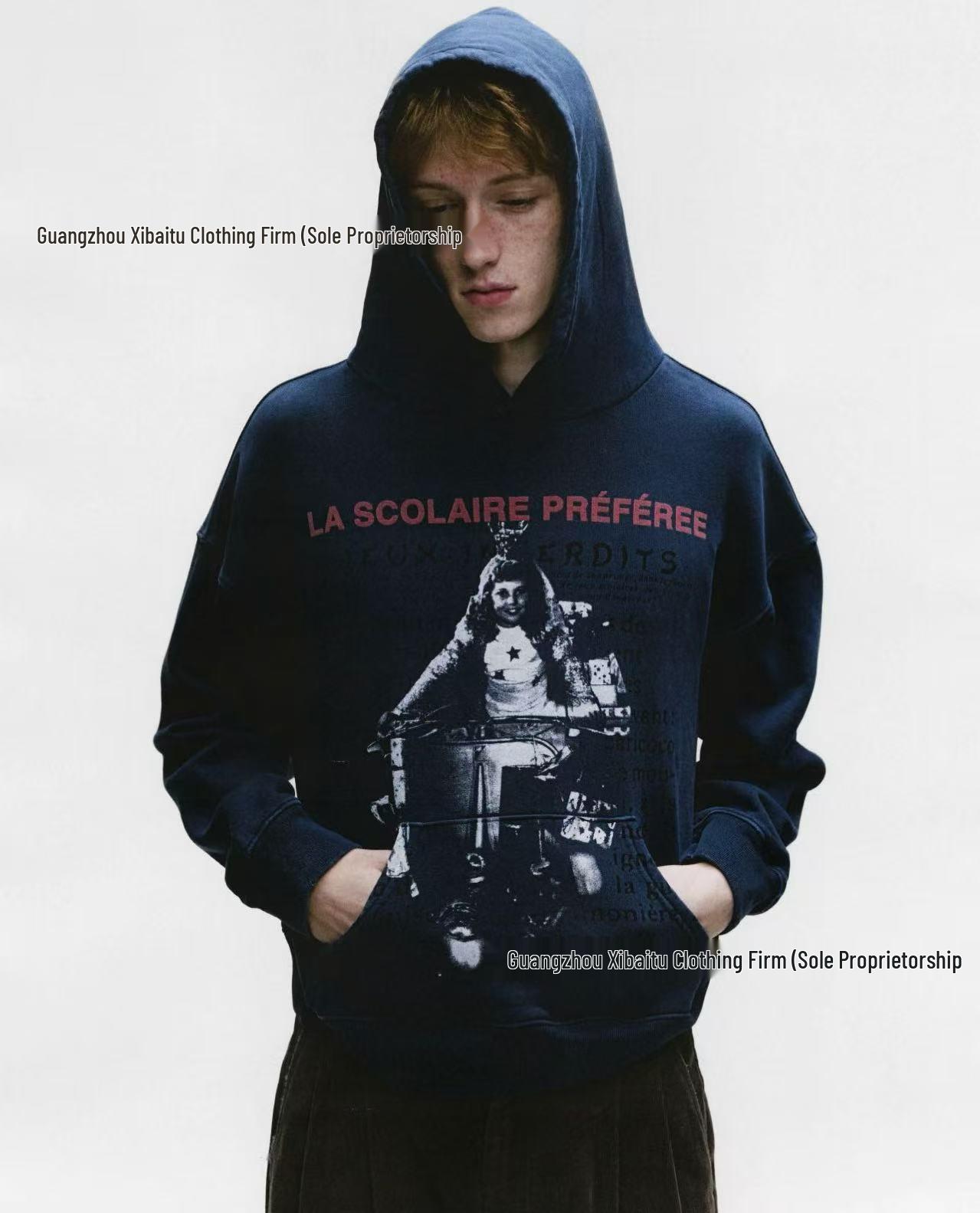 ERD 25SS Vintage Washed Distressed Print