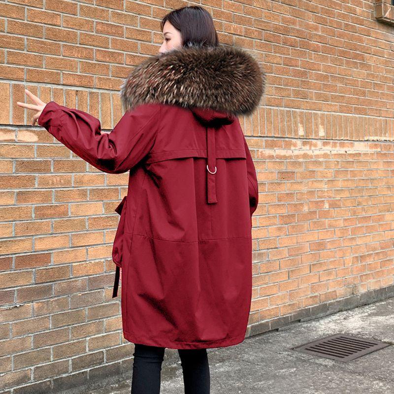 Loose-fit Detachable Inner Lining Outerwear Coat with Stylish Design