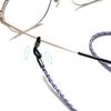 Thicken Twist Sunglasses Leather Rope Chain Eyewear Braided Glasses Lanyard Strap Outdoor Sports Non-slip Eyeglass Accessories