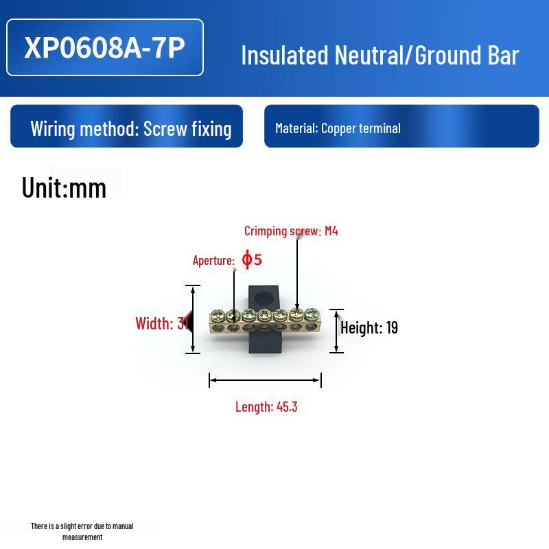 Internal PZ30 Zero Terminal Black Bracket XP0608A