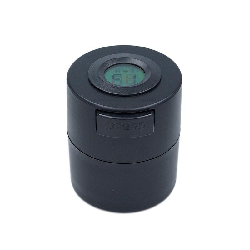 1 szt. Pojemnik do przechowywania kleju do rzęs, szczelne pojemniki na klej z termometrem i higrometrem, słoik do przechowywania przedłużanych rzęs, narzędzie do makijażu