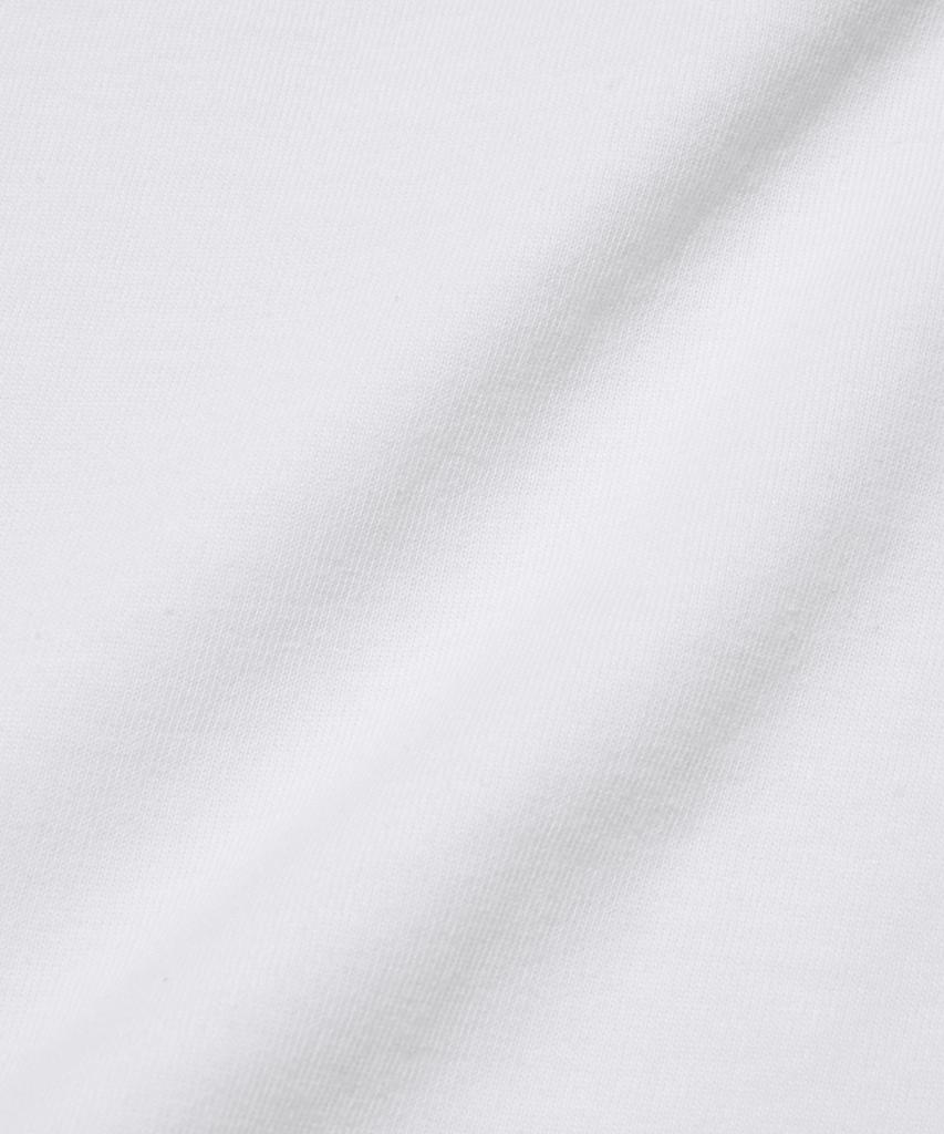 Seuweideu Checkered Cross Crop Tee [White]