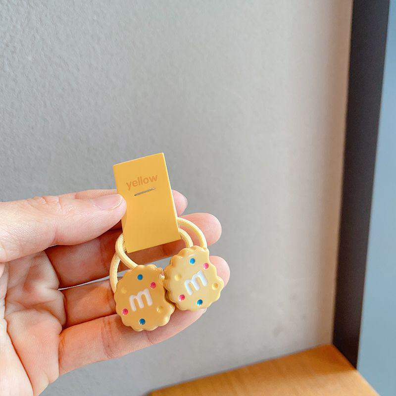 Children's Cute Candy Biscuit Elastic Hair Ties - Baby Hair Accessories