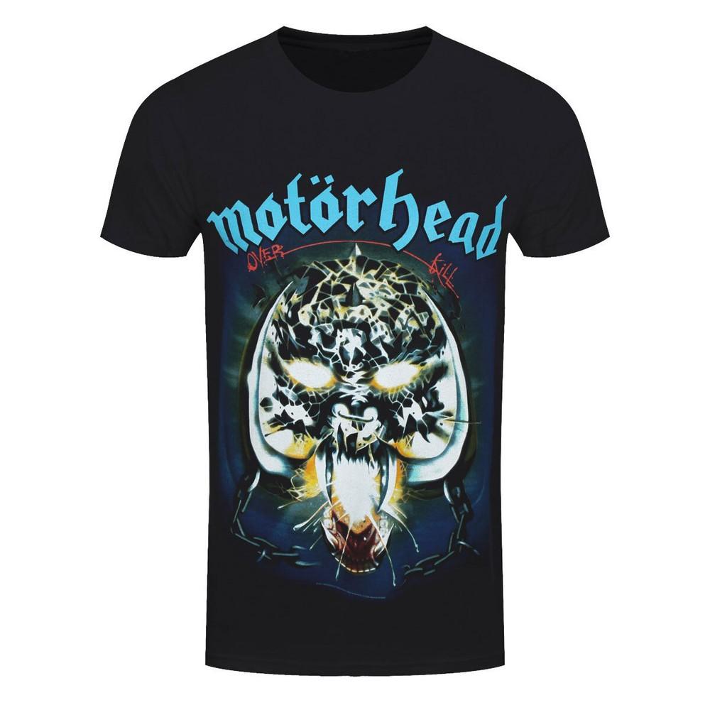 

Motorhead T-Shirt Overkill Rock Band Official New Black S