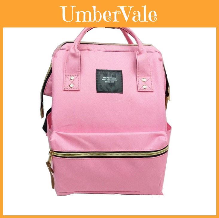 Students Canvas Fashion Backpack Unisex High Quality Waterproof School Bag