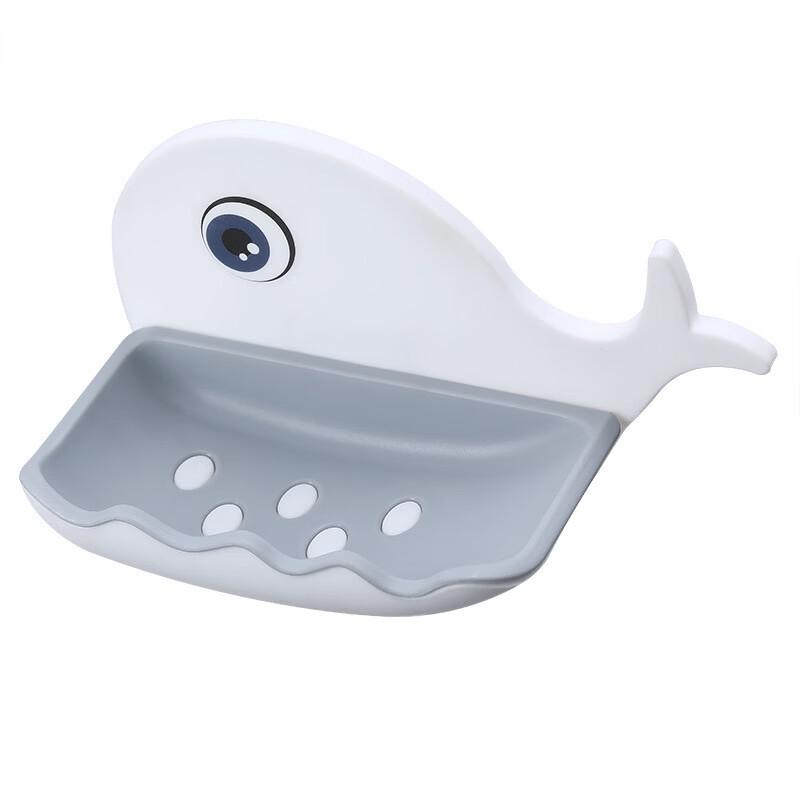 YIXI Punch-Free Wall-Mounted Draining Soap Box Set