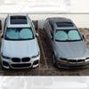 Car Windshield Sunshades Logo Foldable Covers Sun Visors Protector Sun Shade Anti-UV Parasol Coche for Mitsubishi Lancer 10 3