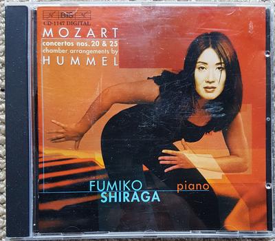 CD MOZART - Mozart (Arranged by Hummel): Chambe CD1147 BIS 2003 Europe Classical Used
