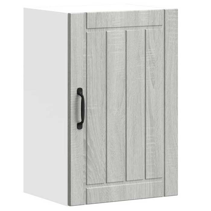 VidaXL Armoire murale de cuisine Lucca sonoma gris bois ingénierie 853793