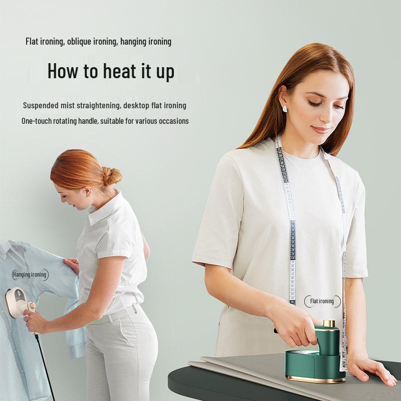 Portable Folding Mini Garment Steamer: Lightweight Handheld Electric Iron for Travel