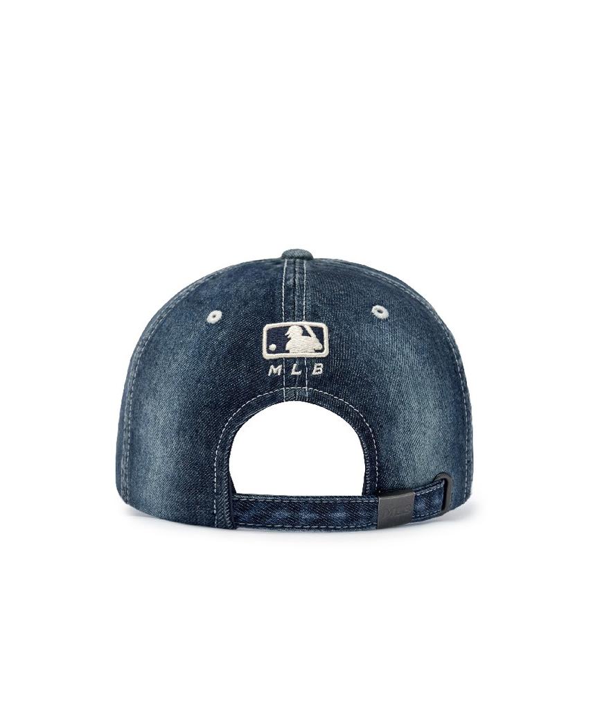 Emelbi Basic Denim Unstructured Ball Cap Bos (Indigo)