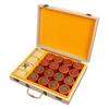 Wooden Chinese Chess Set with Cloth Gift Box