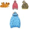 Vibrant Camouflage Hoodie Shark Printing Warm Streetwear For Men Women