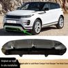 Electroplated Black Front Tow Hook Cover & Lower Skid Plate for 2021 Land Rover Evoque