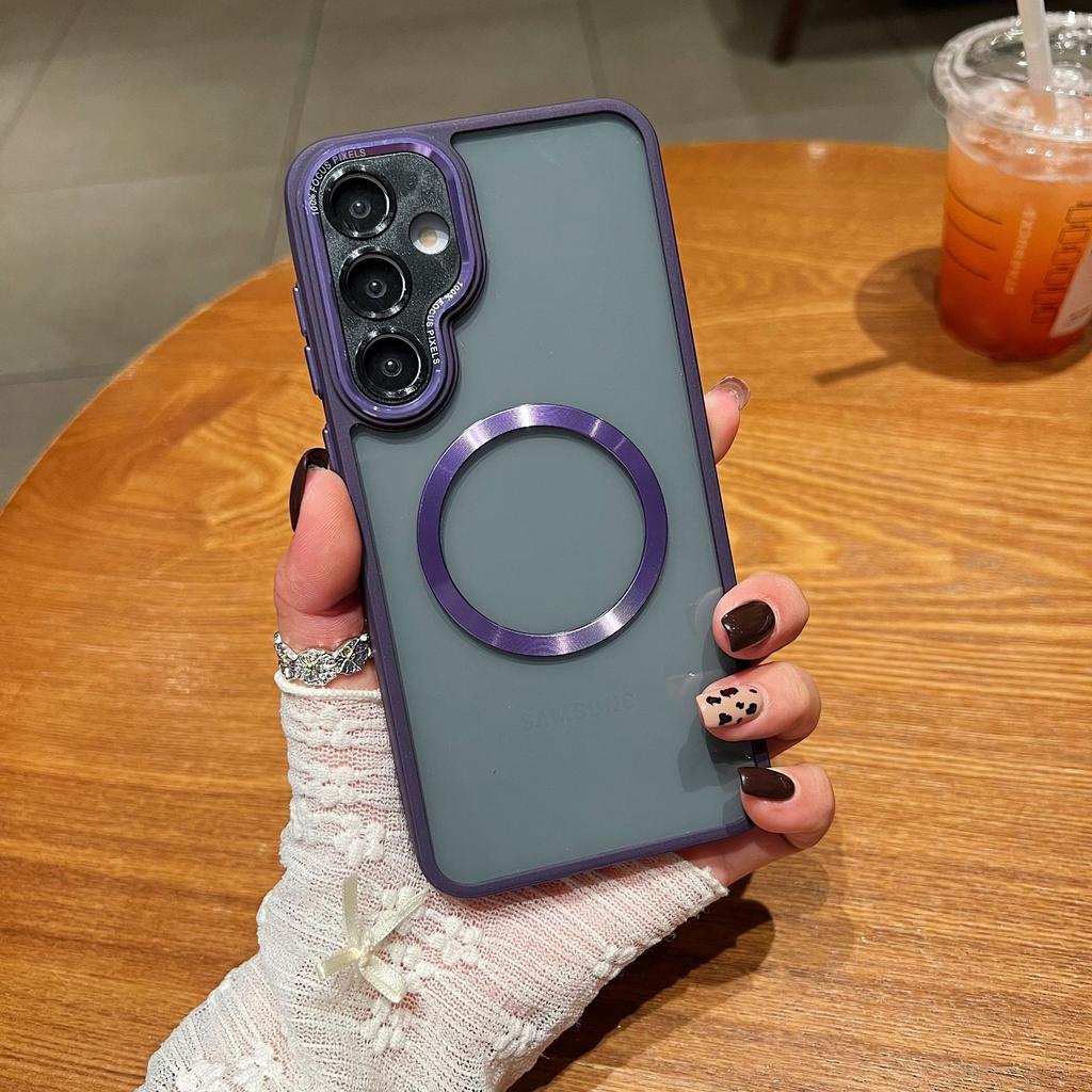 Hawkeye Magnetic Suction Ring Mobile Phone Case Is Suitable for Samsung S25ULTRA Trend S25 All-inclusive A55/A56/A16/A06