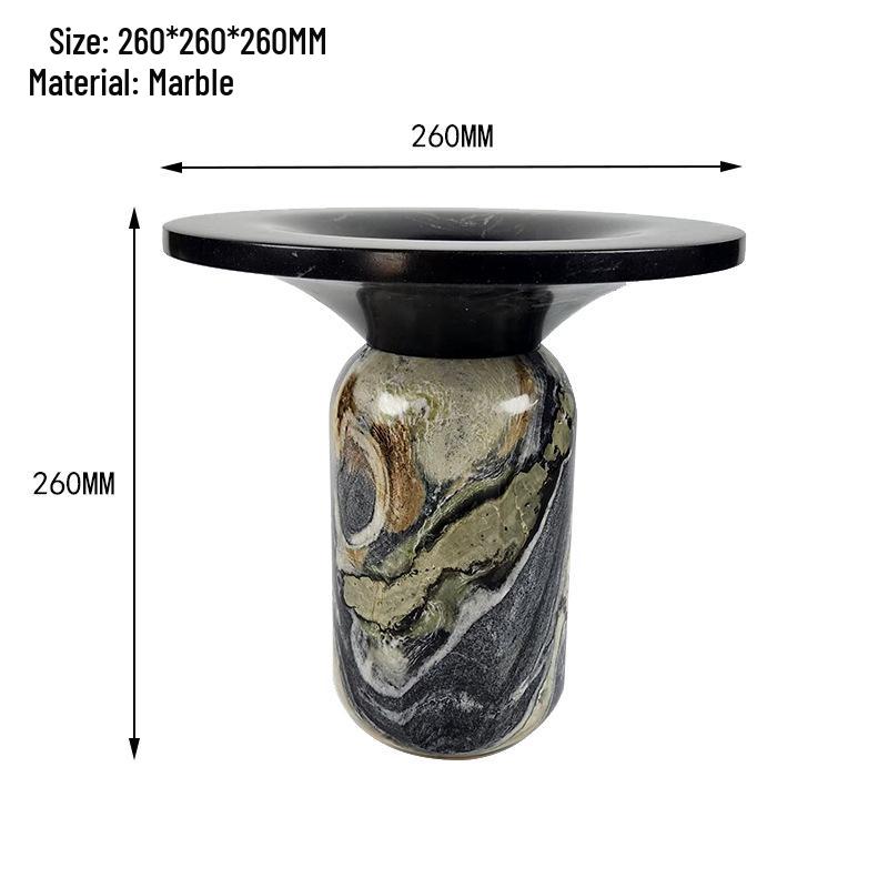 Meibao Geometrisk Marmorvas för Blomsterarrangemang - Hem-, Hotell- eller Showroomdekor